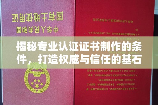 汾西揭秘专业认证证书制作的条件，打造权威与信任的基石